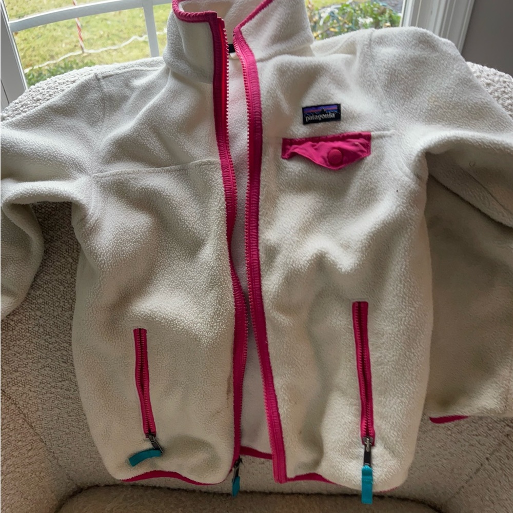 Pantagonia Girls Fleece size S (7-8)